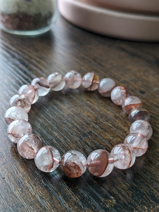 Red Phantom Quartz Bracelet (10mm)