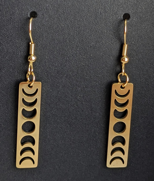 Moon Phase Earrings