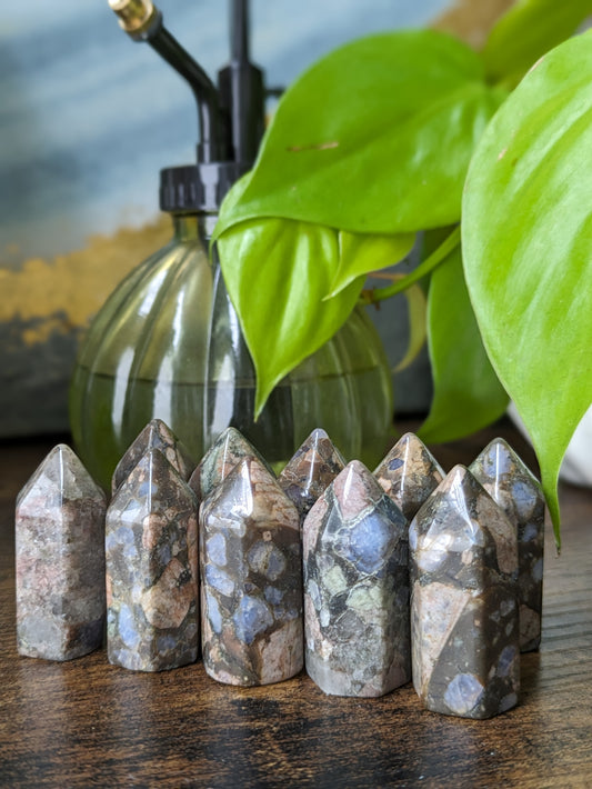 Galaxy Rhyolite Crystal Points