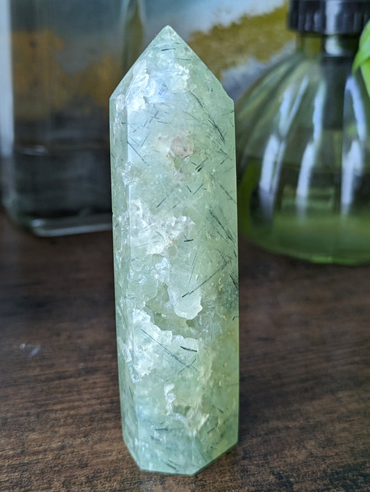 Prehnite Tower (Small)