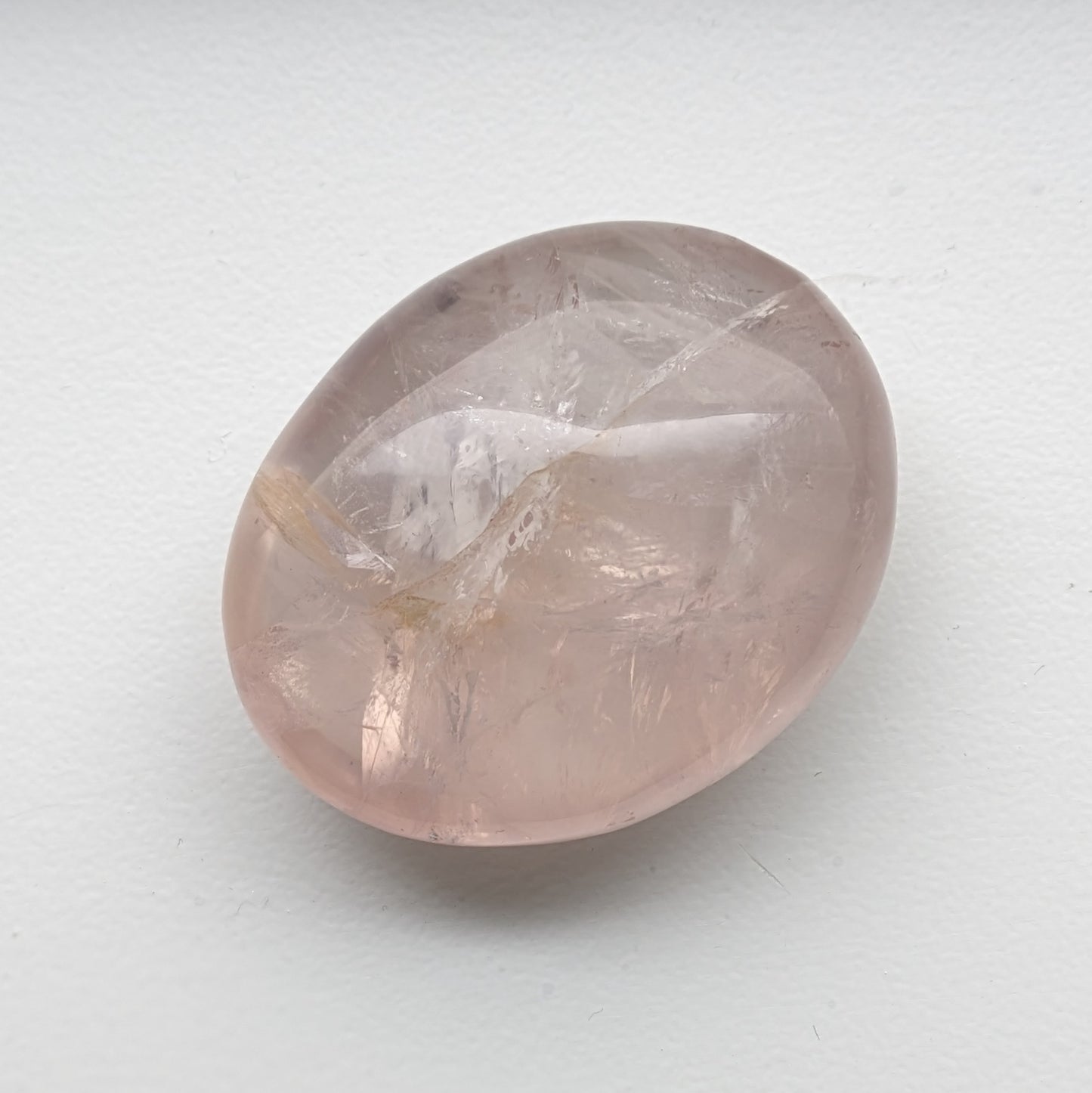 Rose Quartz Palm Stone (Medium)