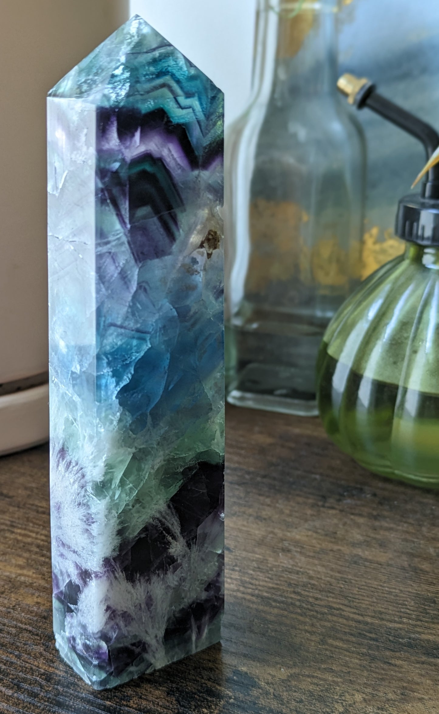 Rainbow Fluorite Tower