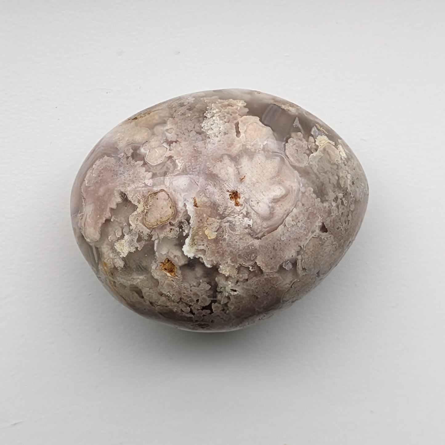 Flower Agate Palmstone (Large)