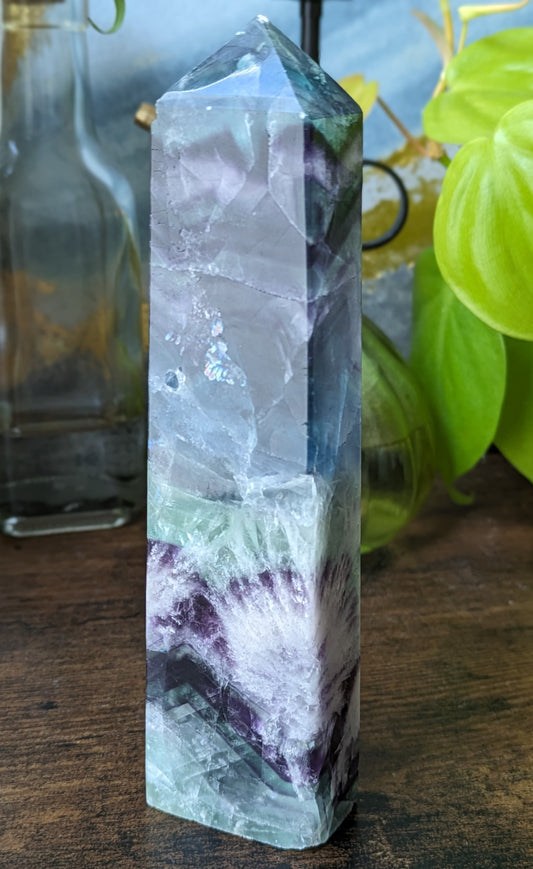 Rainbow Fluorite Tower