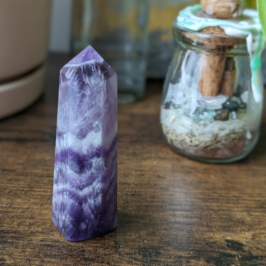 Chevron Amethyst Tower (Small)