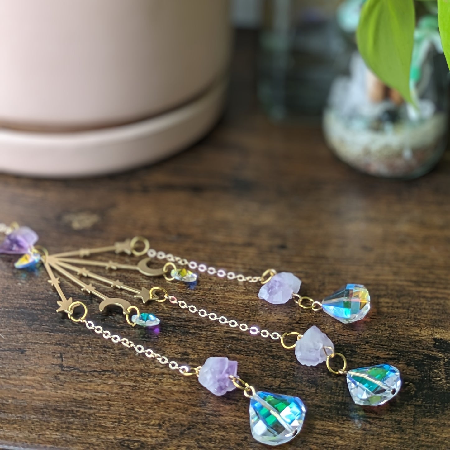 Amethyst Suncatcher