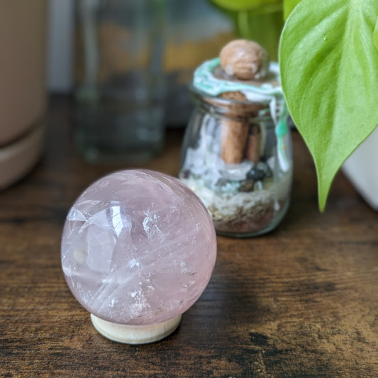 Rose Quartz Sphere (Medium)